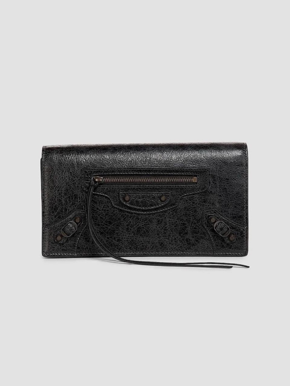 Balenciaga Le City Black on Black Wallet on Chain Bag